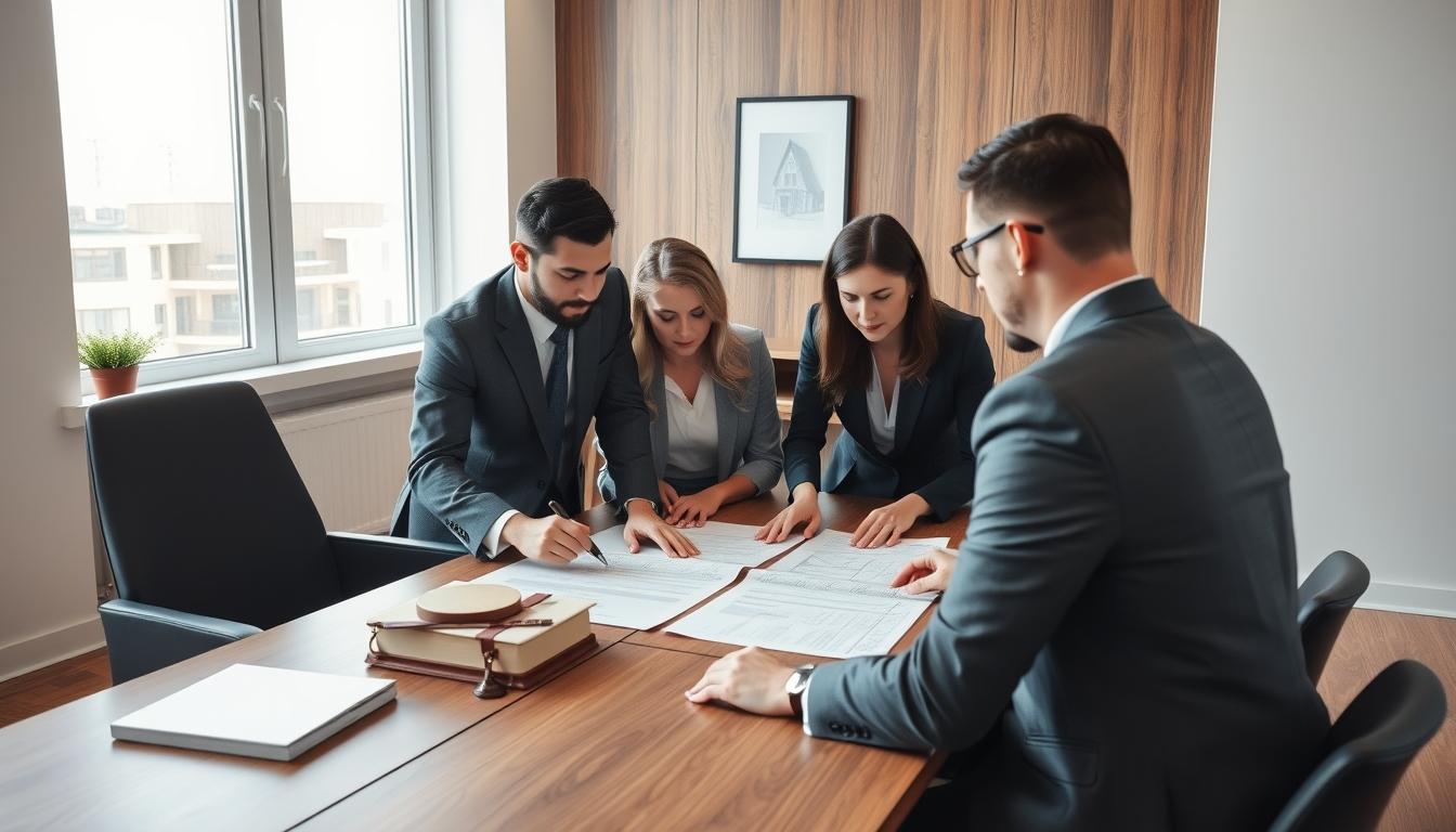 Real estate ownership transfer documents and closing confirmation